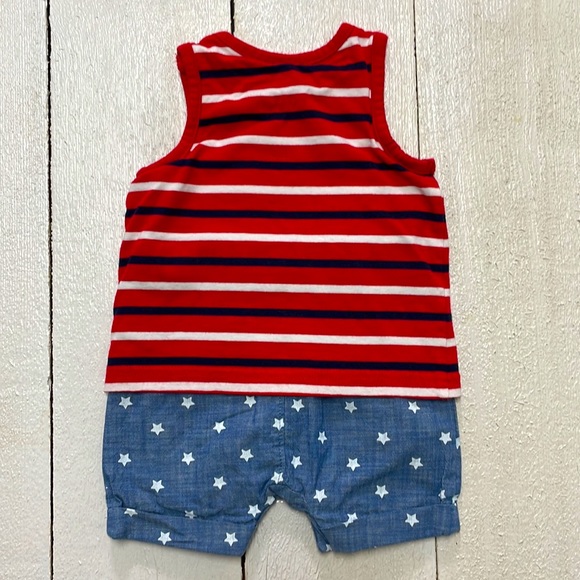 Baby Gap Boys Onesie Romper Stars and Stripes 0-3 months - Picture 4 of 4
